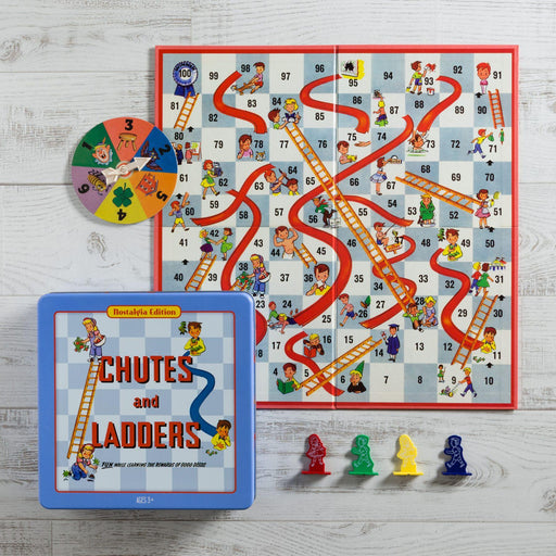 Winning Solutions - Chutes & Ladders Nostalgia Tin (Ea)