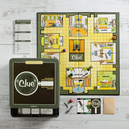 Winning Solutions - Clue Nostalgia Tin