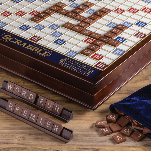 Winning Solutions - Scrabble Deluxe - Wooden Edition