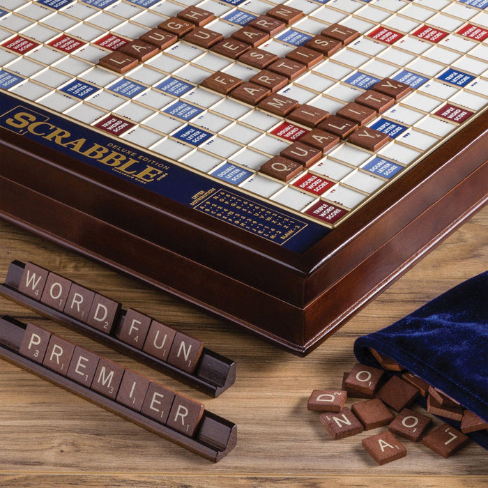 Winning Solutions - Scrabble Deluxe - Wooden Edition