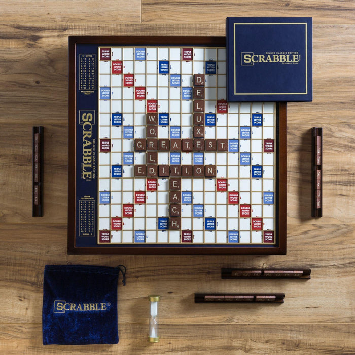 Winning Solutions - Scrabble Deluxe - Wooden Edition