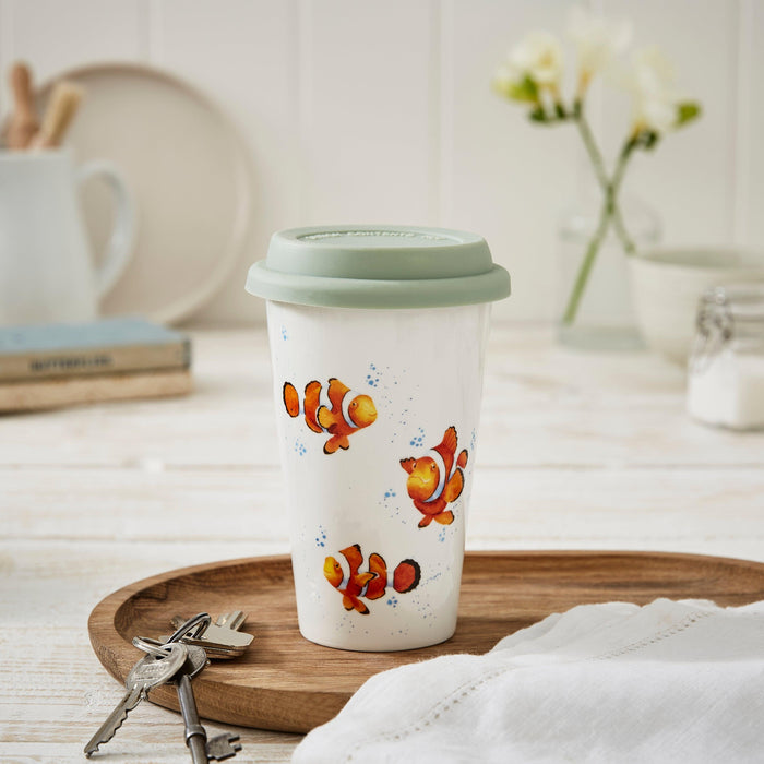 Wrendale DESIGNS - Travel Mug 11oz - Clown Fish - Limolin 