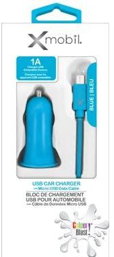 Xmobil - Colour Blast Micro USB 3ft with Bonus Car Charger 1amp - Limolin 