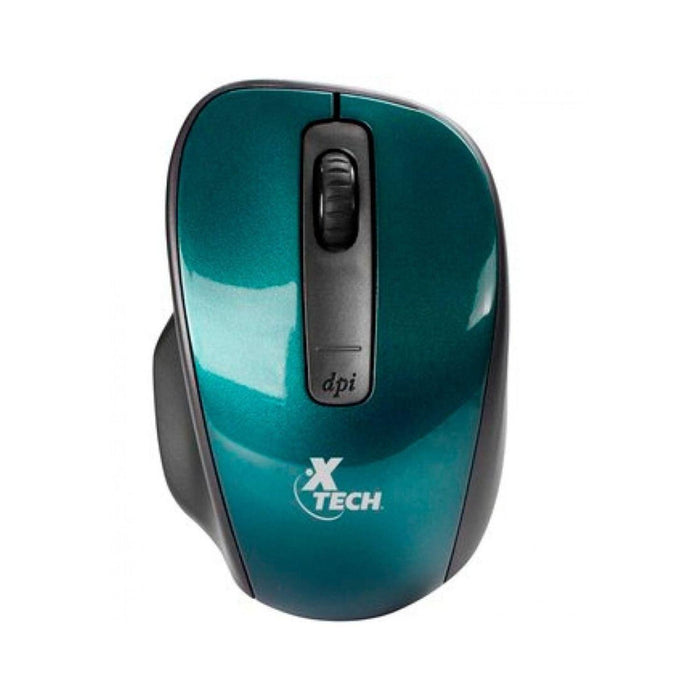 Xtech - Mouse Wireless Corsica 4 - Button Metallic Green (XTM - 320) - Limolin 