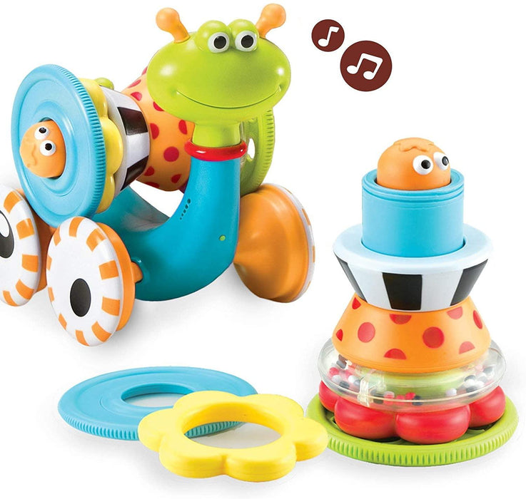 Yookidoo - Musical Crawl N" Go Snail Toy - Limolin 