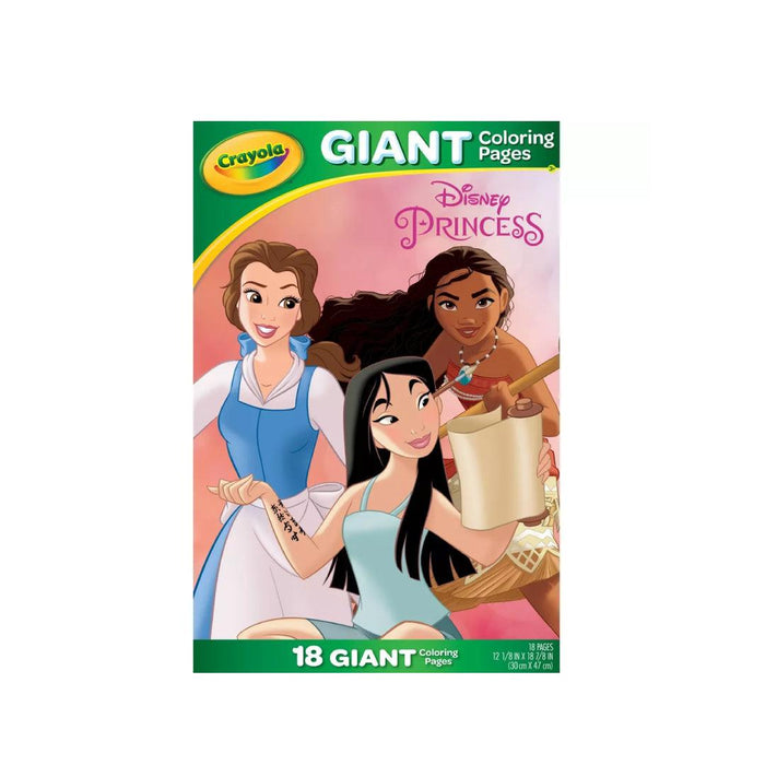 Disney Princess Supersized Giant Colouring Pages 18 Pages - 12in x 18in Toy