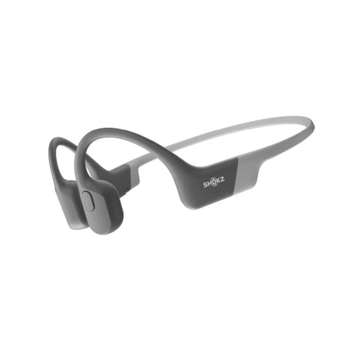 Shokz - OpenRun Grey Bluetooth Headset with Mic Bone Conduction - Lightweight - Waterproof IP67 - 8Hr Battery Life