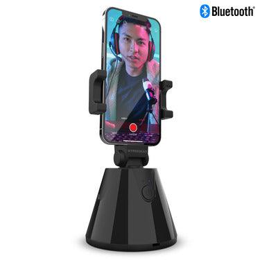 HyperGear - Vlogging Phone Mount HyperView with Auto Tracking & Face Tracking Fits Phones up to 6.9in Screen Size Tripod Mountable 10Hr Battery Life with Quick Charge
