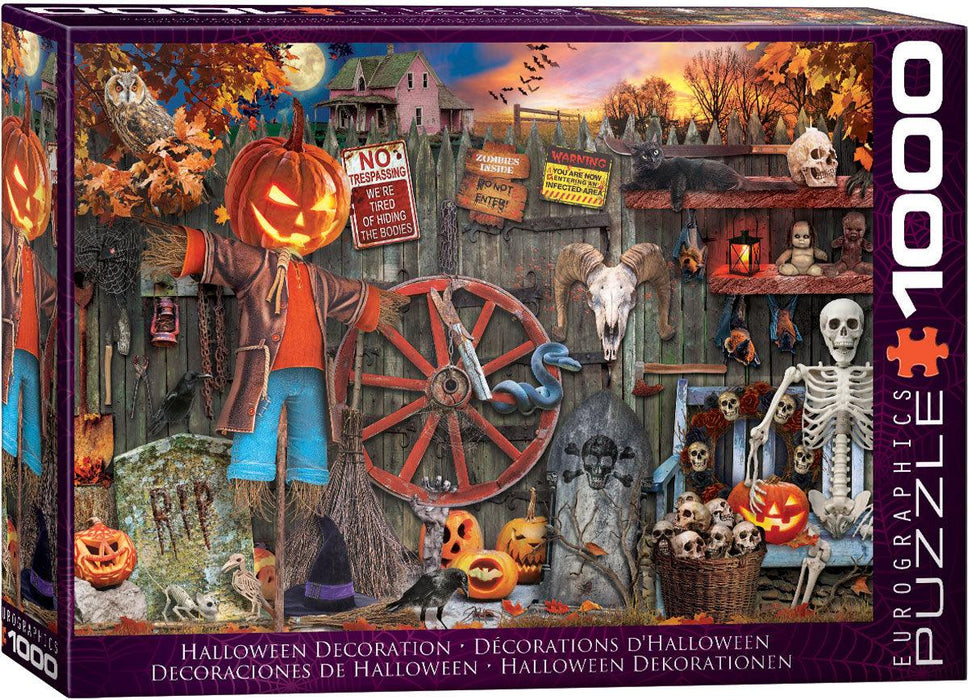 Eurographics - Halloween Decorations (1000pc Puzzle)