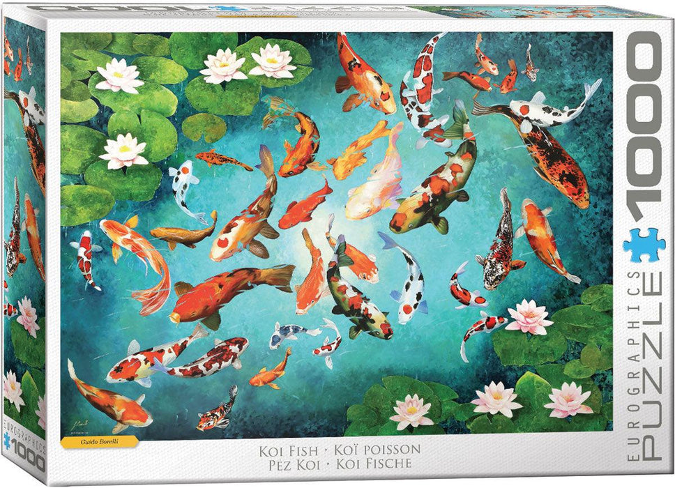 Eurographics - Koi Fish by Guido Borelli (1000pc Puzzle)