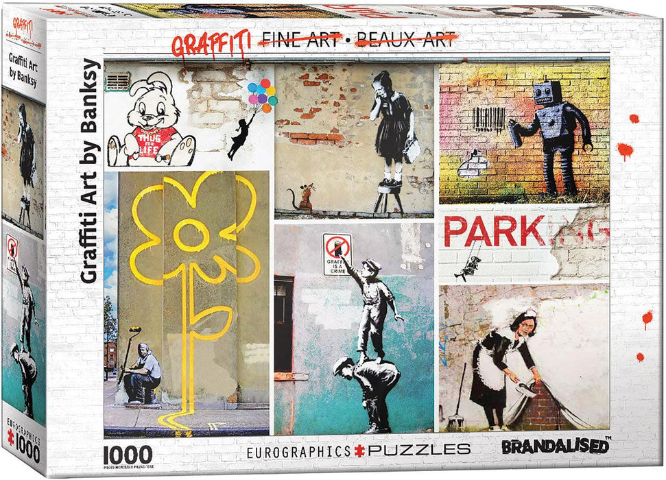 Eurographics - Street Art by Banksy (1000pc Puzzle)