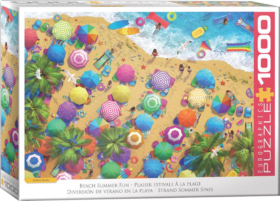 Eurographics - Beach Summer Fun     (1000pc Puzzle)