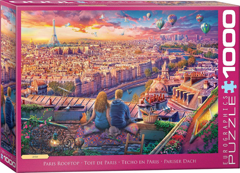 Eurographics - Paris Rooftop by ArtBeat Studio (1000pc Puzzle)
