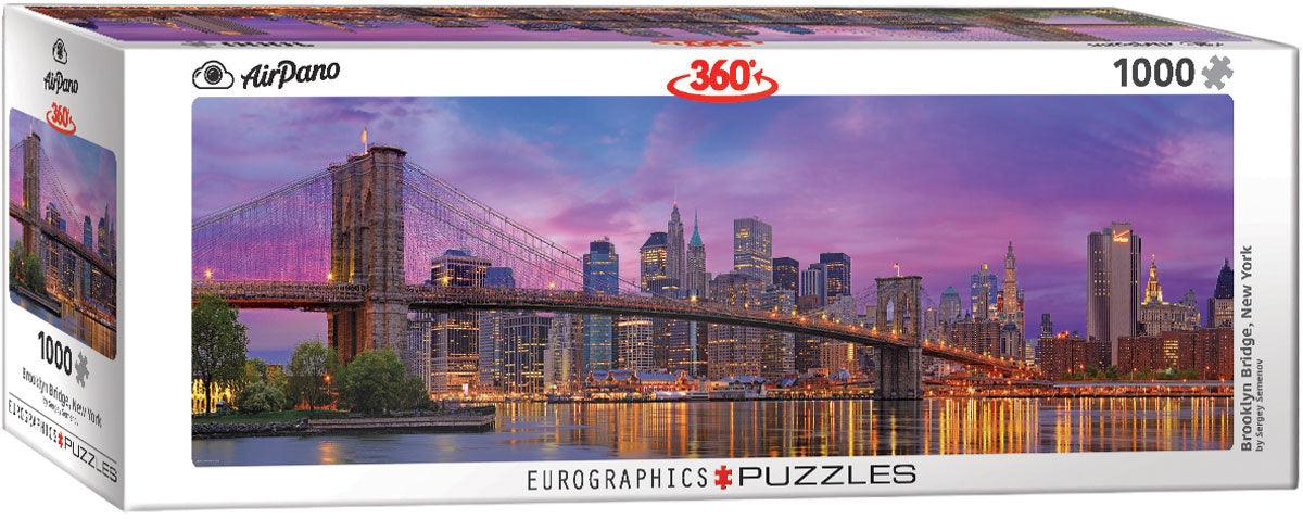 Eurographics - Brooklyn Bridge New York (1000-Piece Puzzle)