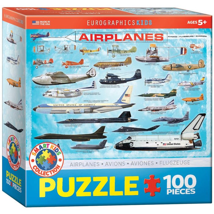 Eurographics - Airplanes (100pc Puzzle)