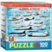 Eurographics - Airplanes (100pc Puzzle)