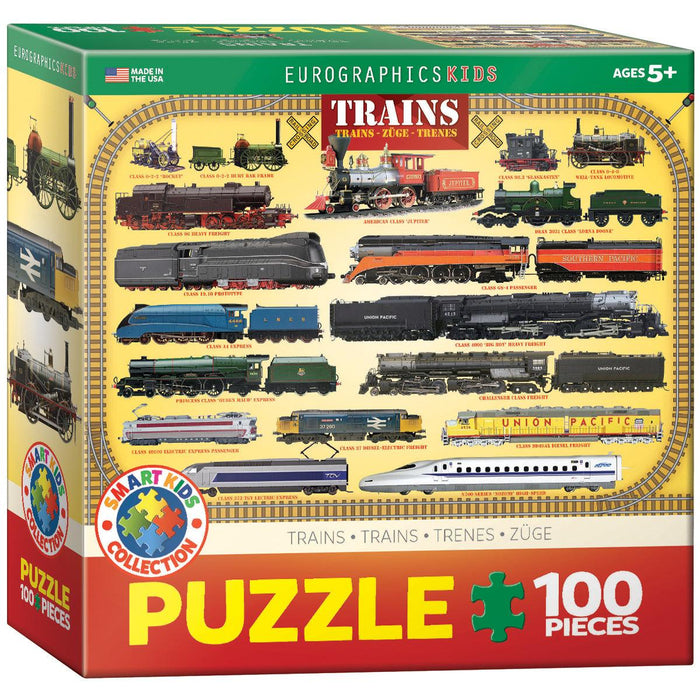 Eurographics - Trains (100pc Puzzle)