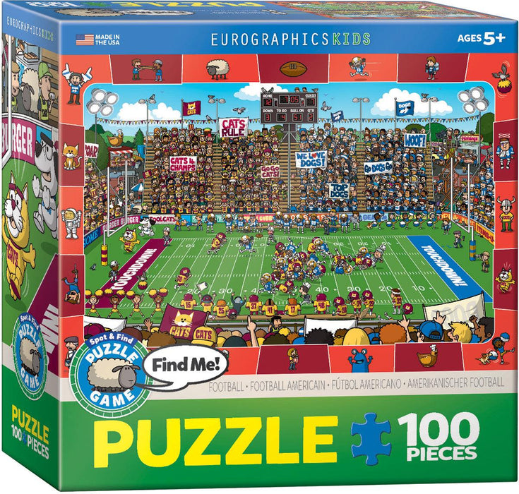 Eurographics - Football - Spot & Find (100pc Puzzle)