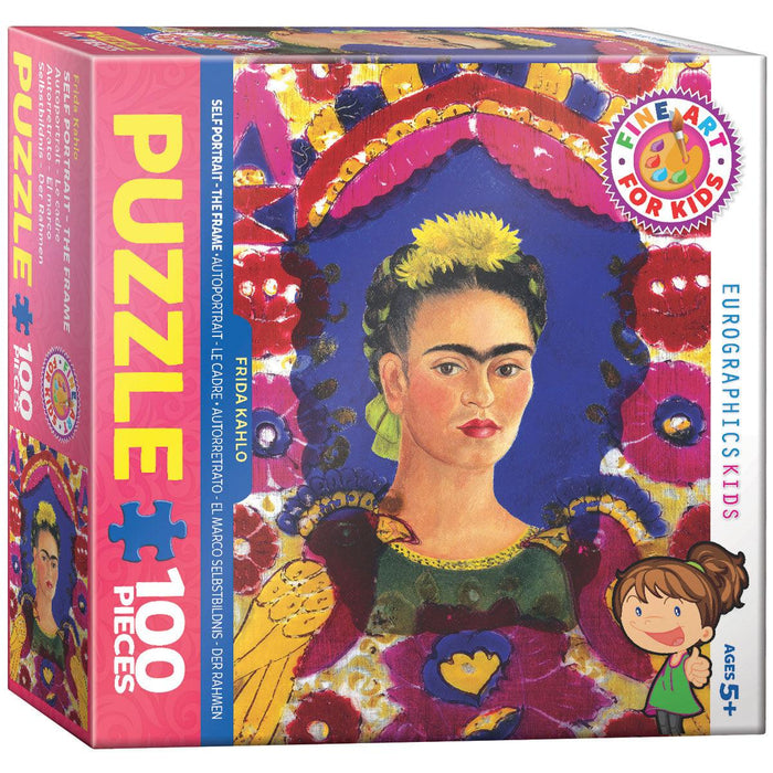Eurographics - Self Portrait The Frame - Frida Kahlo (100pc Puzzle)