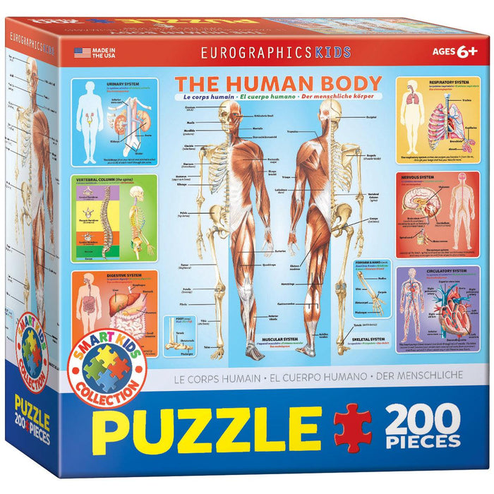 Eurographics - The Human Body (200pc Puzzle)