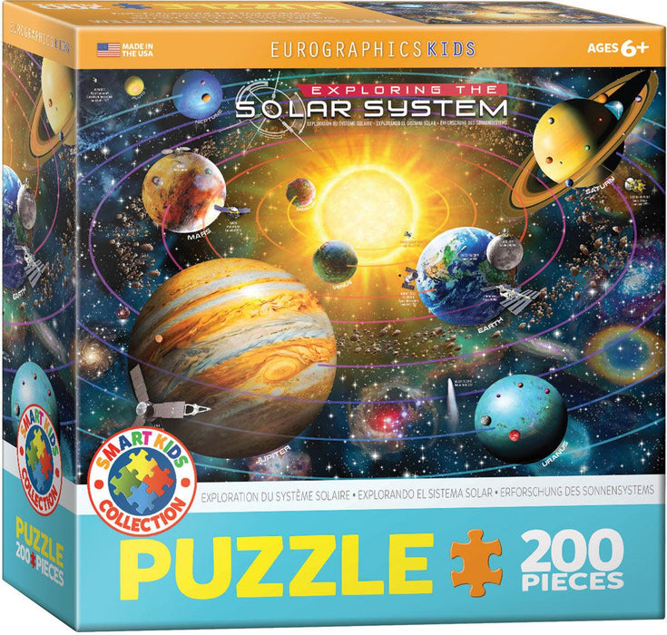 Eurographics - Exploring the Solar System  (200pc Puzzle)