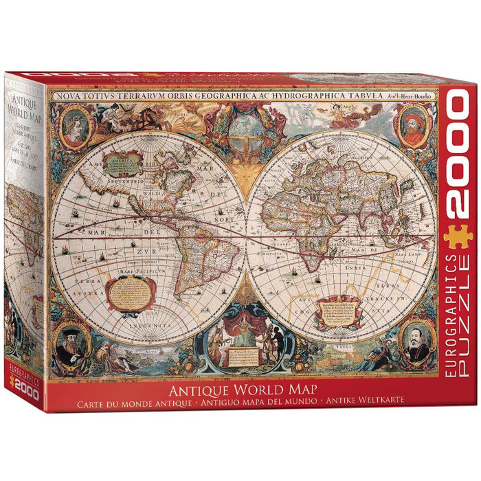 Eurographics - Antique World Map (2000-Piece Puzzle)