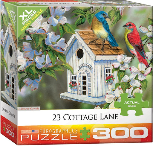 Eurographics - 23 Cottage Lane by Janene Grende (300 pc - XL Puzzle Pieces)