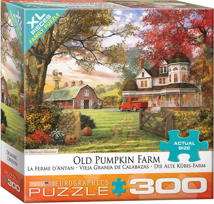 Eurographics - Old Pumpkin Farm by Dominic Davison (300 pc -  XL Puzzle Pieces)