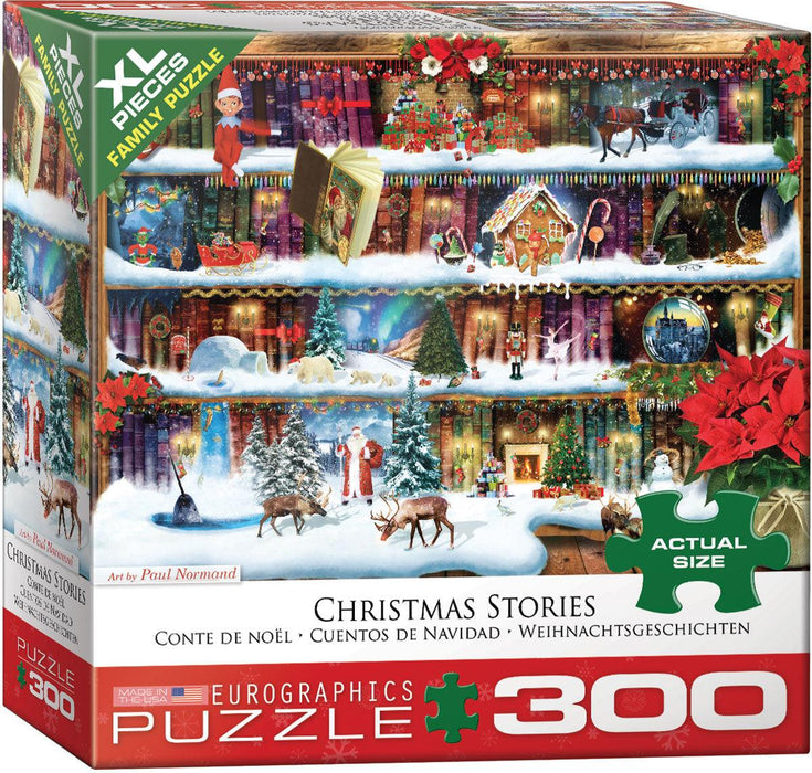 Eurographics - Christmas Stories by Paul Normand (300 pc -  XL Puzzle Pieces)