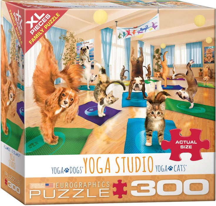 Eurographics - Yoga Studio (300 pc -  XL Puzzle Pieces)