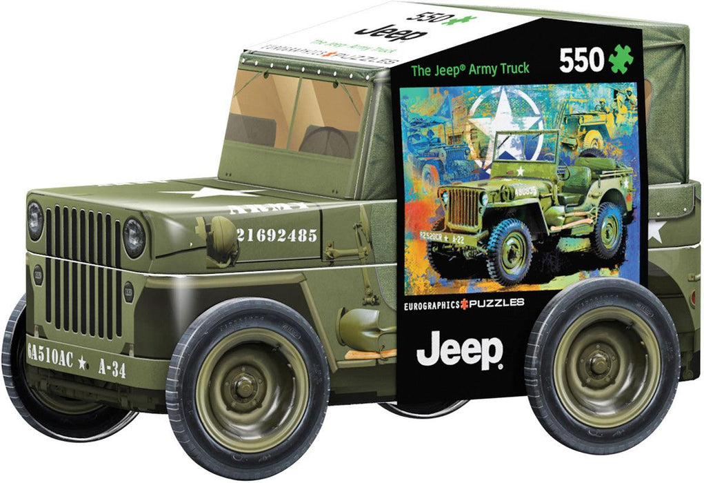 Eurographics - Military Jeep Truck Tin (5000 Piece Puzzles)