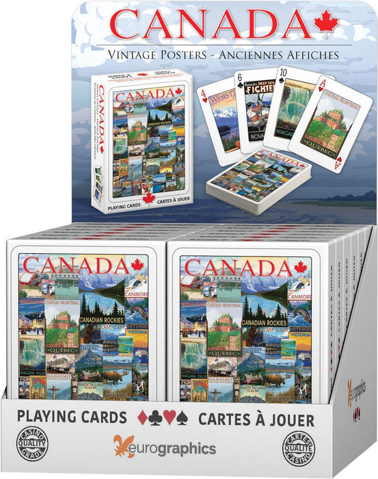 Eurographics - Travel Canada - Playing Cards (13 images)  (ACCESSORIES)