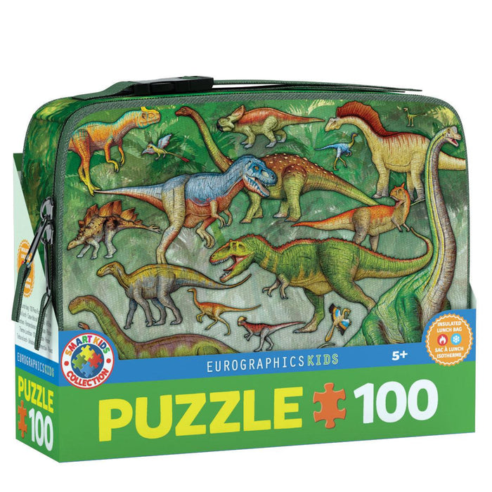Eurographics - Dinosaurs Lunch Bag (LUNCH BAG 100pc puzzle)