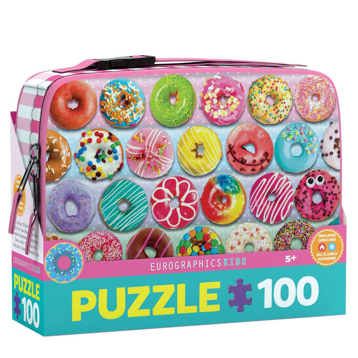 Eurographics - Delightful Donuts Lunch Bag (LUNCH BAG 100pc puzzle)