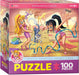 Eurographics - Gymnastics - Go Girls Go! (100pc Puzzle)