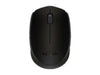 Logitech - Mouse Wireless 2.4Ghz M170 Ambidextrous 3 Button with Scroll 1000dpi PC/Mac/Chrome/Linux - Black