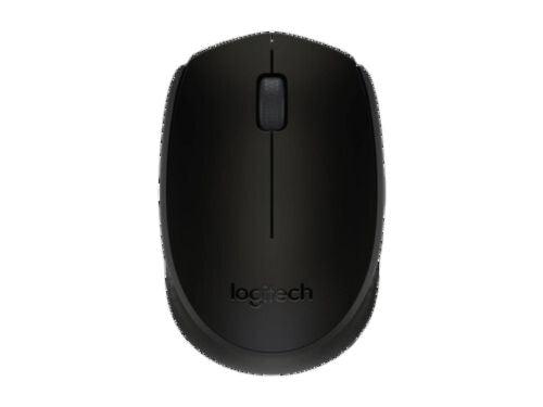 Logitech - Mouse Wireless 2.4Ghz M170 Ambidextrous 3 Button with Scroll 1000dpi PC/Mac/Chrome/Linux - Black