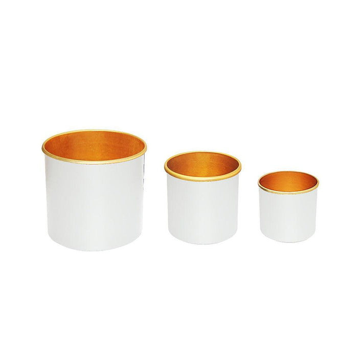 LXPRIMO - Modern Anti Rust Metal Vase Set of Three - Limolin 
